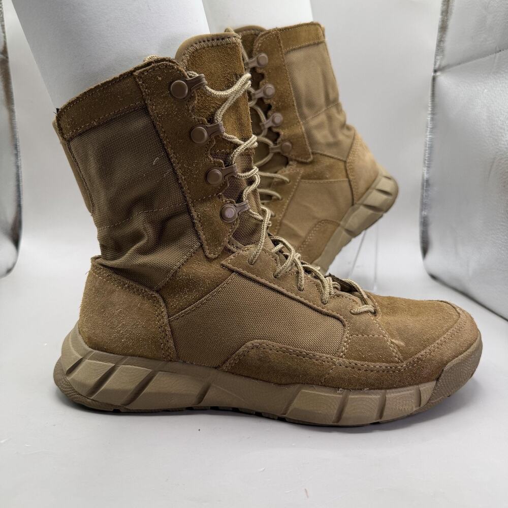 Oakley Light Assault 2 Boots Mens Size 5/Womens 7.5 Coyote Suede Tactical Combat